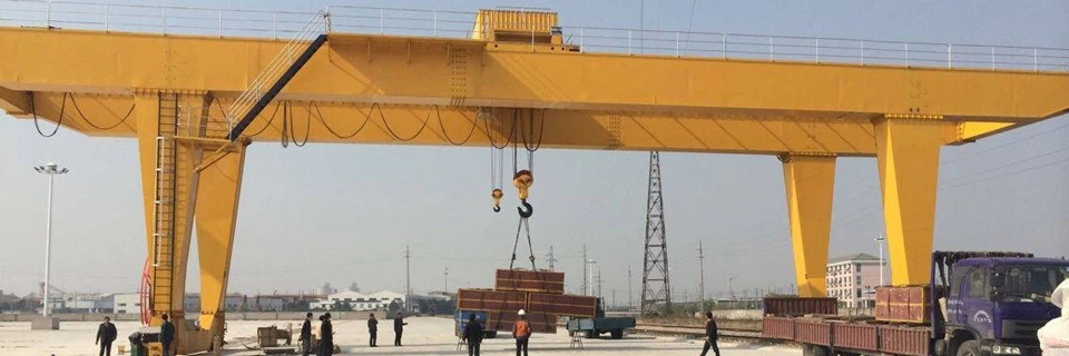 Electric Double Girder Gantry Crane Electric Double Girder Gantry Crane